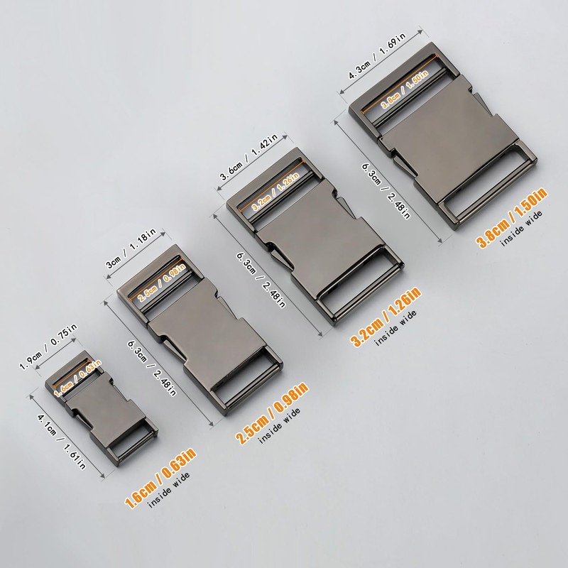 FUSSED 1 Piece Buckle Craft Buckle Metal Belt Only Handicraft
