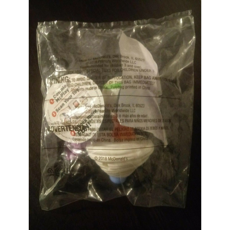 McDonald's #8 2018 Peanuts Snoopy dancing snoopy McDonald's Happy Meal