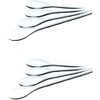Chef Craft Poly Spoon Set, White (Two-Pack: 8 Pieces)