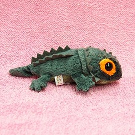 Little Beans Red-Eyed Crocodile Skink Plush 15 cm