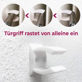 Door Stopper Door Holder Door Stopper Door Butler Handle Wall Protection Door Handle Clamp