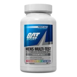 Multivitaminico Gat Mens Multi Test 60 Tabs Sabor Sin Sabor                                                                                           