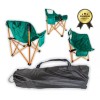 Plasticocina Silla Plegable Portátil Para Campamento Jardín Playa Verde