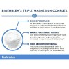 Bioemblem Magnesio Triple Cápsulas 300mg Alta Absorción Vegano Gluten