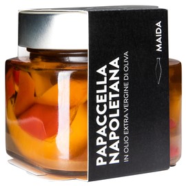 Sweet Peppers Papaccelle Preserved in EVOO - Maida Farm, Campania, Italy