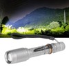 Telescopic Zoomable Flashlight 5 Lighting Modes 5000LM Waterproof Bright Flashlight
