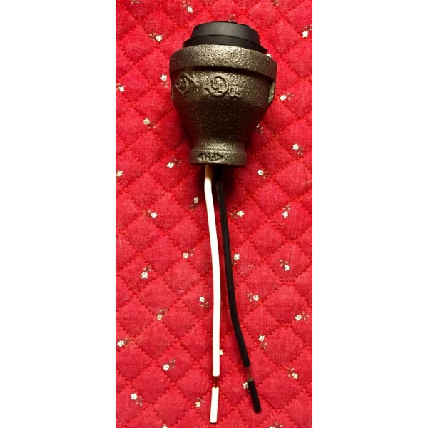 Unbranded LOWEST PRICE!!! Steampunk Industrial Iron Pipe Lamp/Light Socket 1-1/4"