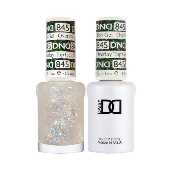 DND Duo Matching OVERLAY GLITTER TOP GELS - #845