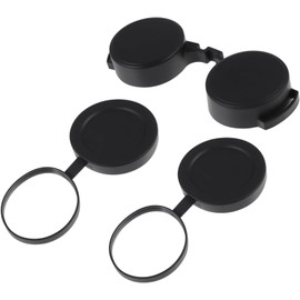Binoculars Rain Cover, Lens Cover for Binoculars 42mm, Binoculars Cover for Binoculars Rain Cover Eyepiece Cap Rubber Dust Caps Protective Cover Compatible with 8x42, 10x42, 12x42 Binoculars
