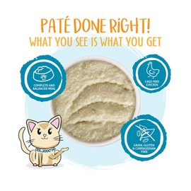 Weruva Classic Cat Patés! Grain-Free Natural Wet Pate Cat Food Cans