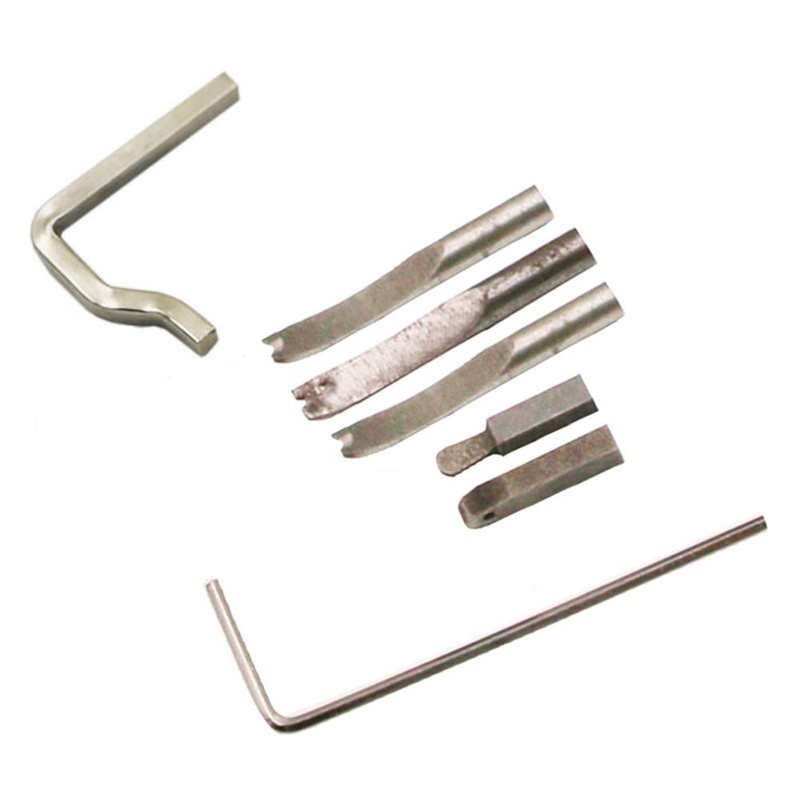 SEIWEI 7 in 1 Leather Grout Tools, Professional Folding Edge,