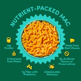 Goodles Mac & Cheese Assortment 12 Pack, 6oz - 14g Protein, 6g Fiber with Prebiotics, 21 Nutrients and Made w/REAL Cheese! | Clean Label Certified