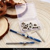9 Pieces Depth Stop Rings Set, Drill Depth Stop, Precise