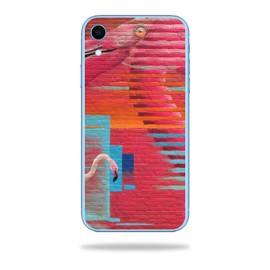 MightySkins Skin Compatible with Apple iPhone XR - Flamboyant Flamingos | Protective, Durable, and Unique Vinyl Decal wrap Cover | Easy to Apply, Remove, and Change Styles | Made in The USA