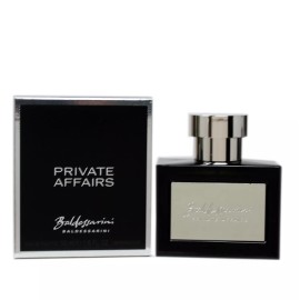 BALDESSARINI PRIVATE AFFAIRS EAU DE TOILETTE NATURAL SPRAY 50 ML/1.6 FL.OZ. NIB