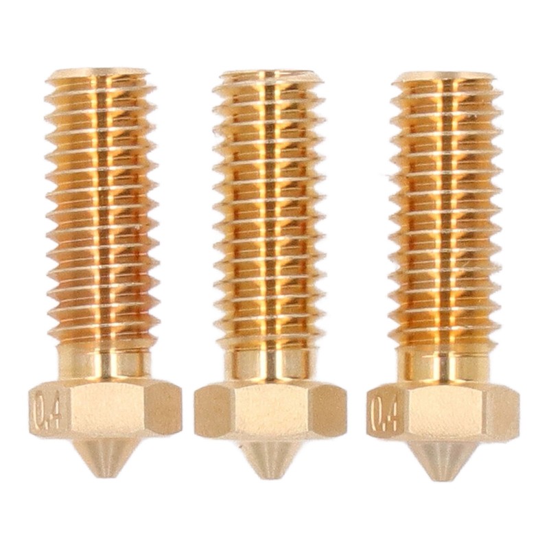 3Pcs Volcano Nozzle Kit Set Brass High Speed Print Head