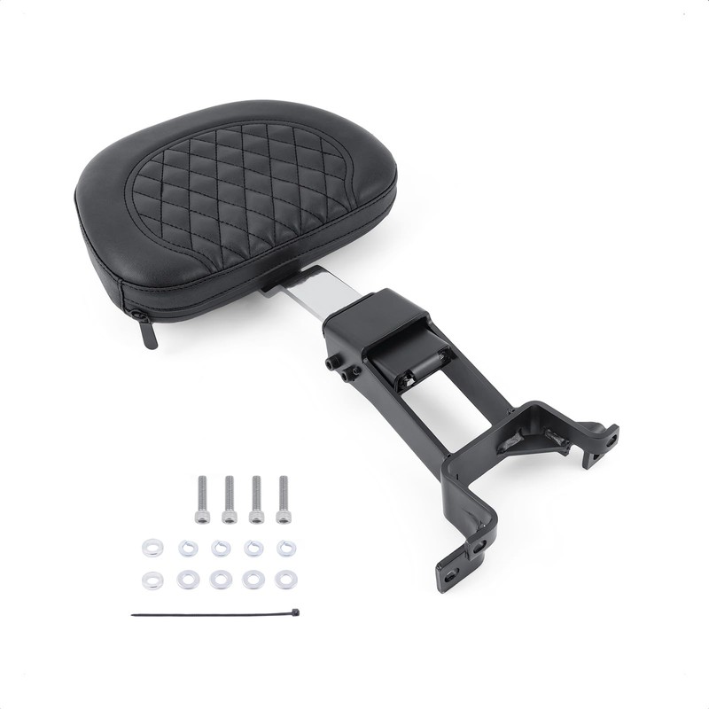 Adjustable Driver Backrest Rider Backrest Plug-In Backrest Compatible With Indian