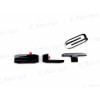 Auto OVERLAY Gloss Black SIERRA HD SLT Emblems Fit 2024+