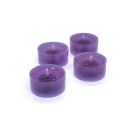 4 Pack of Lilac Scented Mineral Oil Based Up to 8 Hour Scented Tea Lights by The Gel Candle Company…