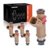 A-Premium Inyectores de combustible compatibles con Volvo S40 2004-2010, V50