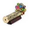 YVCrafts Brass Kaleidoscope Floral Garden Includes Two Saprate Truning Wheels-A