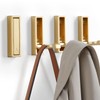 VOSEPO VOSEPO Folding Wall Hook, 4Pcs Foldable Coat Hooks Wall