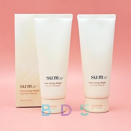Sum37 Degrees 숨 타임 에너지 브라이트 클레이 팩 클렌저 150ml + 150ml Some Time Energy Bright Clay Pack Cleanser 150ml + 150ml [Face Cleanser 150ml + 150ml (Free Gift/No Case)]