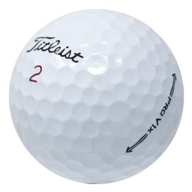 LostGolfBalls - 100 Titleist Pro V1x Golf Balls in Good Condition, 2021 Year Model, AAA Quality, Used & Recycled Used Golf Balls, Titleist ProV1x, The #1 Ball in Golf, White