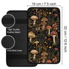 Hobbspring 1pc Center Console Armrest Cover Pad 12.6x7.5 inch Mushroom