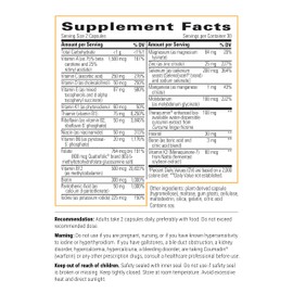 Integrative Therapeutics Clinical Nutrients HP - Multivitamin with Vitamin C, Zinc, Biotin & Vitamin B12 - Antioxidant Support Supplement for Men and Women* - Dairy Free - 60 Capsules | Integrative Therapeutics