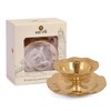 SATVIK 1 Pc Brass Diya for Puja|Brass Diwali Puja Jyoti