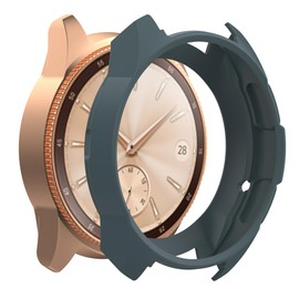 LABRIMP 8pcs Protective Cases for Watch Scratch Frame Cover Black White Full for Frontier Smartwatch