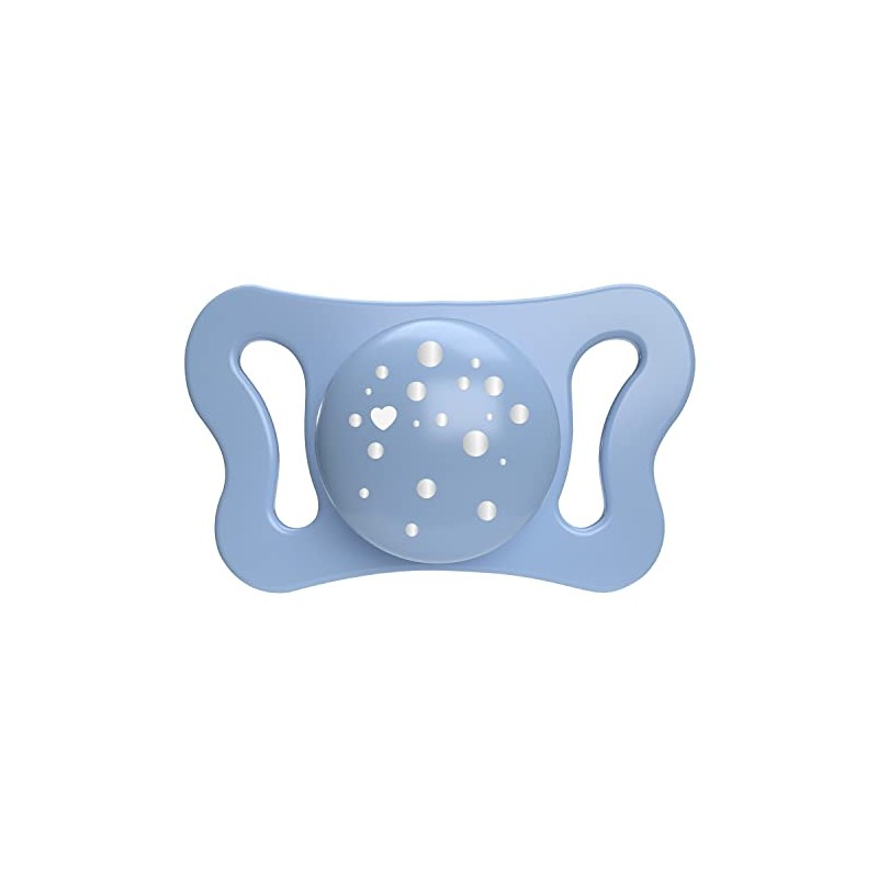 Chicco Chupón Physio Micro Azul SIL 0-2M - 2UN