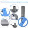 5304507158 Dishwashers Spray Arm Assembly Fit for Frigidaire Dishwashers Lower