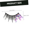 Ipetboom False Lashes Natural Look 3 Pairs Fake Eyelashes Makeup