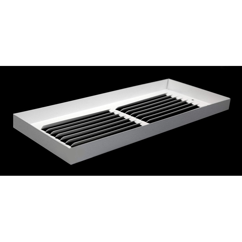 12" X 8" Baseboard Return Air Grille - HVAC Vent