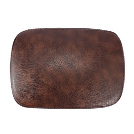 sourcing map Brown 6 Suction Cup Soft Motorcycle Pillion Passenger Pad Seat