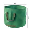 Courtyard Connect Large Canvas Military Green Garden Waste Bag with