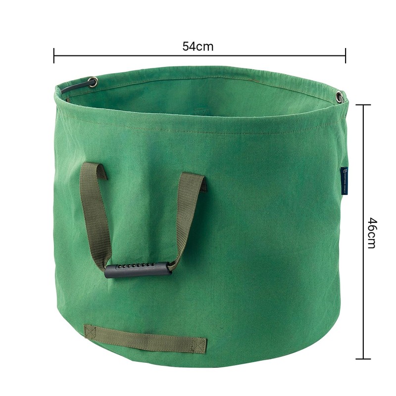 Courtyard Connect Large Canvas Military Green Garden Waste Bag with
