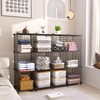 AWTATOS Wire Cube Storage Organizer, Closet Organizers and Storage, Metal