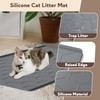 Garoopion Cat Litter Box Mat, Large 34.05×22.5 inch Cat Litter