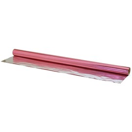 Hygloss Products Mylar Gift Wrap Roll - Great for Gift Bags, Baskets – 24 Inch x 8.3 Feet, Pink
