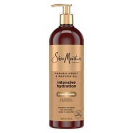 SheaMoisture Intensive Hydration Conditioner Manuka Honey & Mafura Oil for Extra Dry, Damaged Hair, Paraben-Free 24 oz