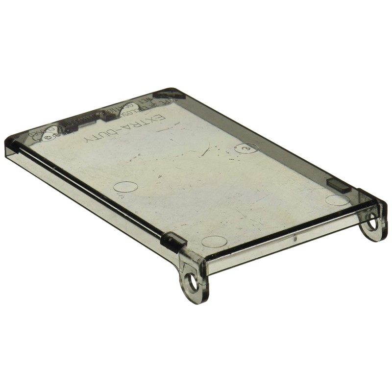Arlington Dbvc Plastic 1-Gang Extra-Duty Replacement Cover 3.42" x 0.370"
