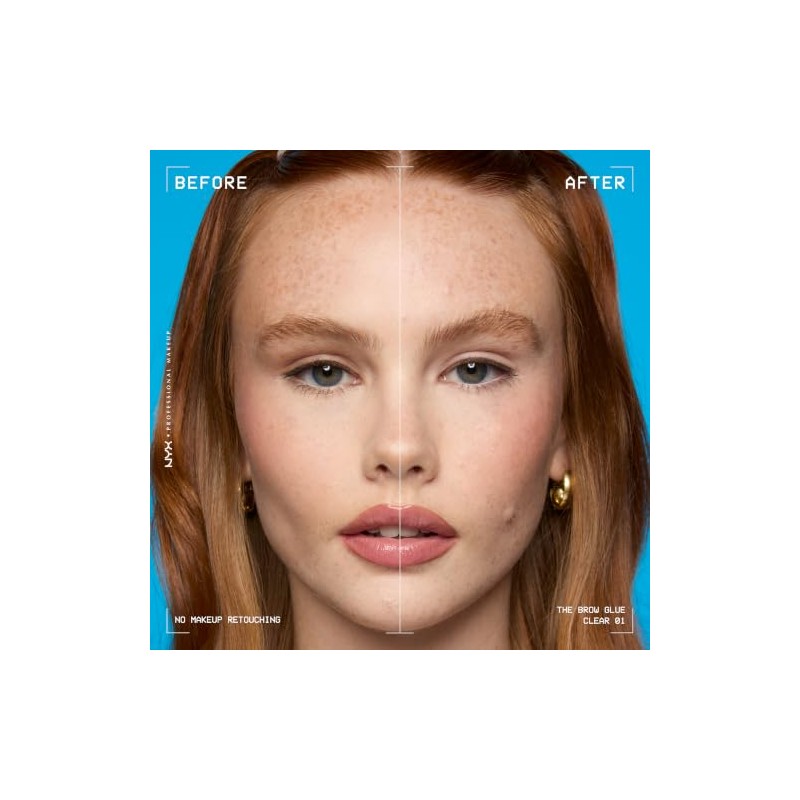 NYX PROFESSIONAL MAKEUP The Brow Glue, gel para cejas con