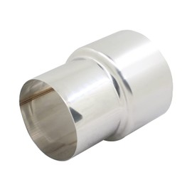 Stove Pipe Reducer Wood Stove Chimney Pipe Adapter Increaser Pellet Grill Smoker HVAC Duct Reducer Coupling Parts