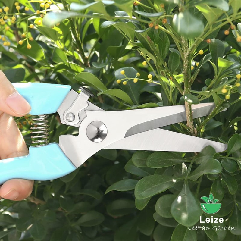 Leize Pruning Shears, Gardening Hand Pruner, Floral Shears, Strong Pruner