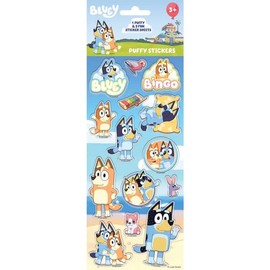 Bluey Stickers 3 Pack – Puffy