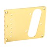 Top Loader Guitar Bridge Plate Steel 6 Strings Gold Color