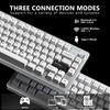 SUEHIODHY FURYCUBE F75 Mechanical Keyboard, 75% Aluminum Keyboard VIA-programmable Custom
